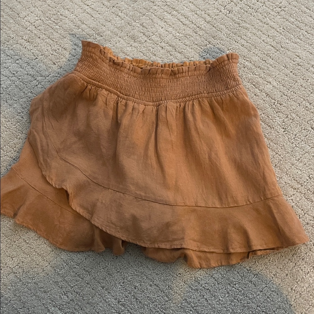 Joie Cinnamon Textured Skirt